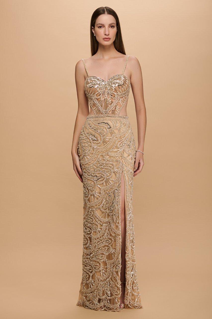 Foto com destaque no vestido